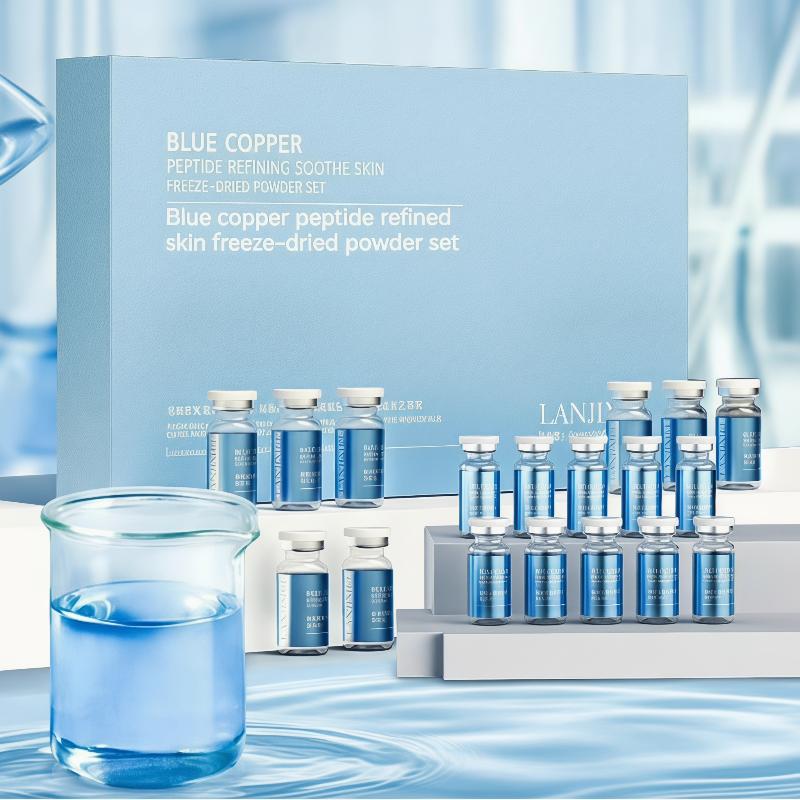 Oligopeptide Wrinkle - 20Pcs Oligopeptide Anti Wrinkle Essences Blue