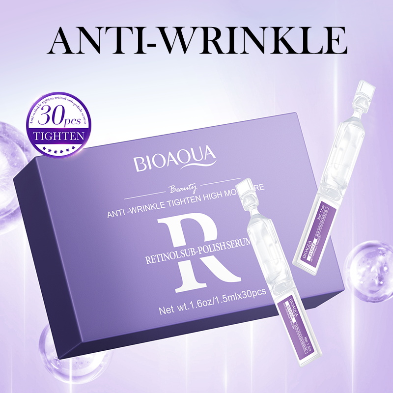30pcs BIOAQUA Retinol Vitamin  - Exosome Serum Ampoule ulasan dan harga