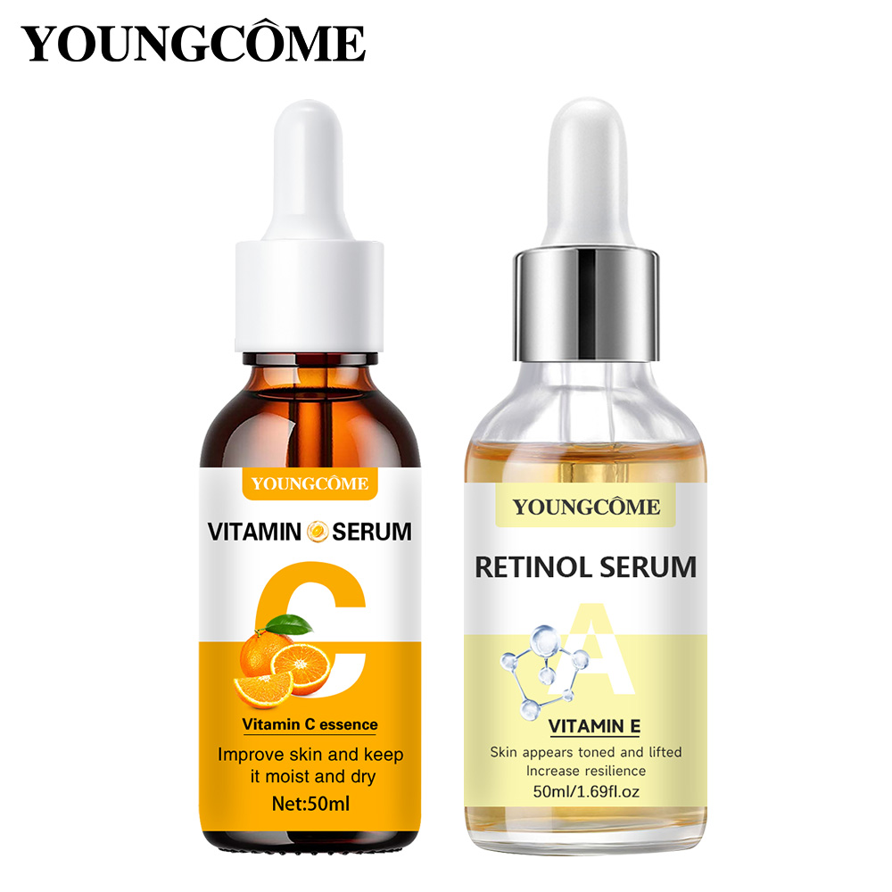 2pcs Vitamin C and retinol for - Exosome Serum Ampoule ulasan dan harga
