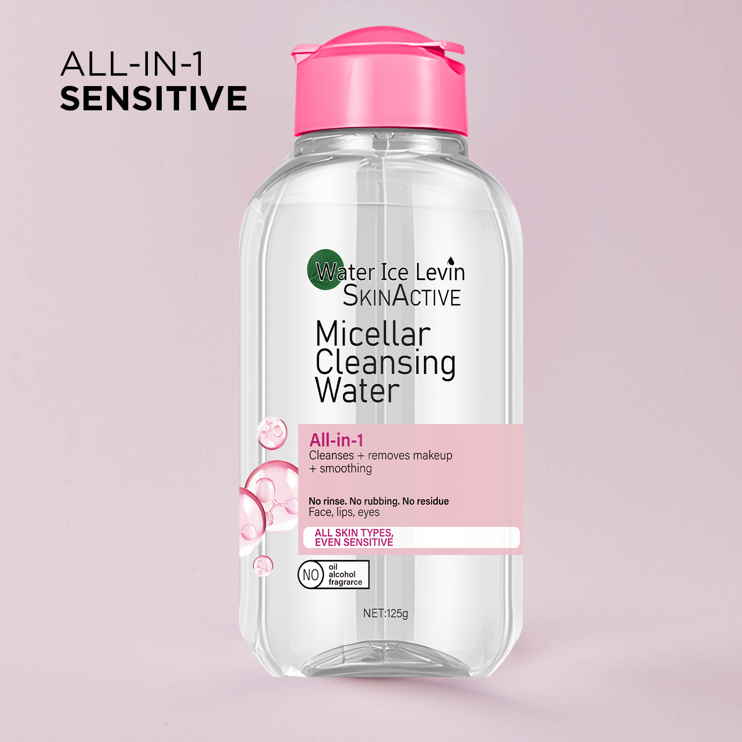 3-in-1 Micellar Water 125ml -  - Ceramide Complex Cream ulasan dan harga