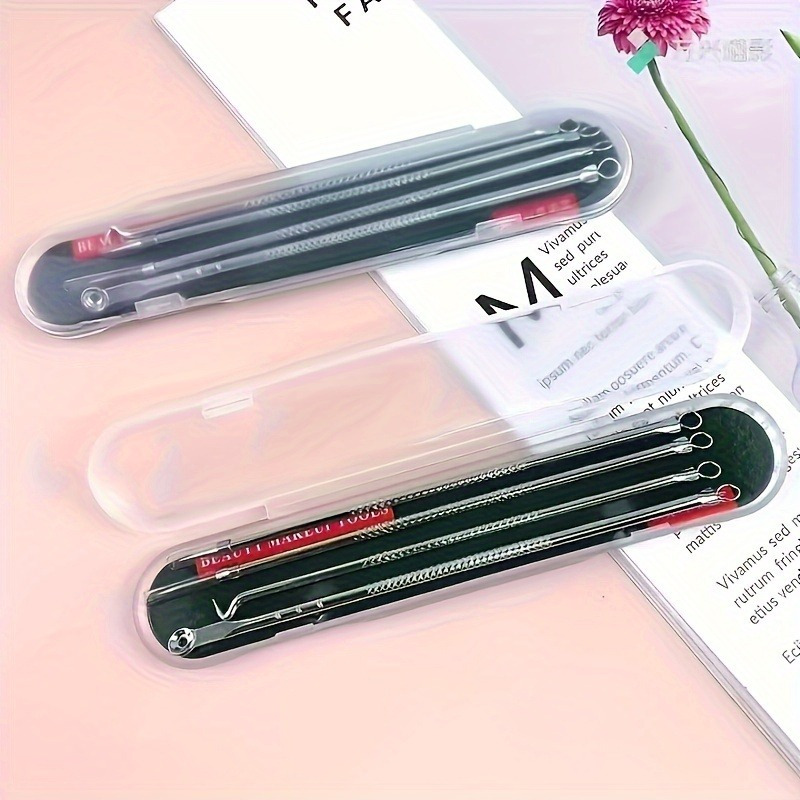 Blackhead Acne Needle Set 4-Pa - Luxury Skincare Acne ulasan dan harga