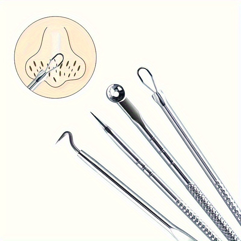 Blackhead Acne Needle Set 4-Pa - Luxury Skincare Acne ulasan dan harga