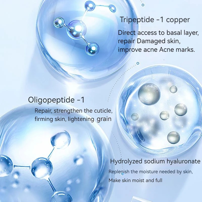 20pcs Blue Copper Peptide Free - Oligopeptide Wrinkle ulasan dan harga