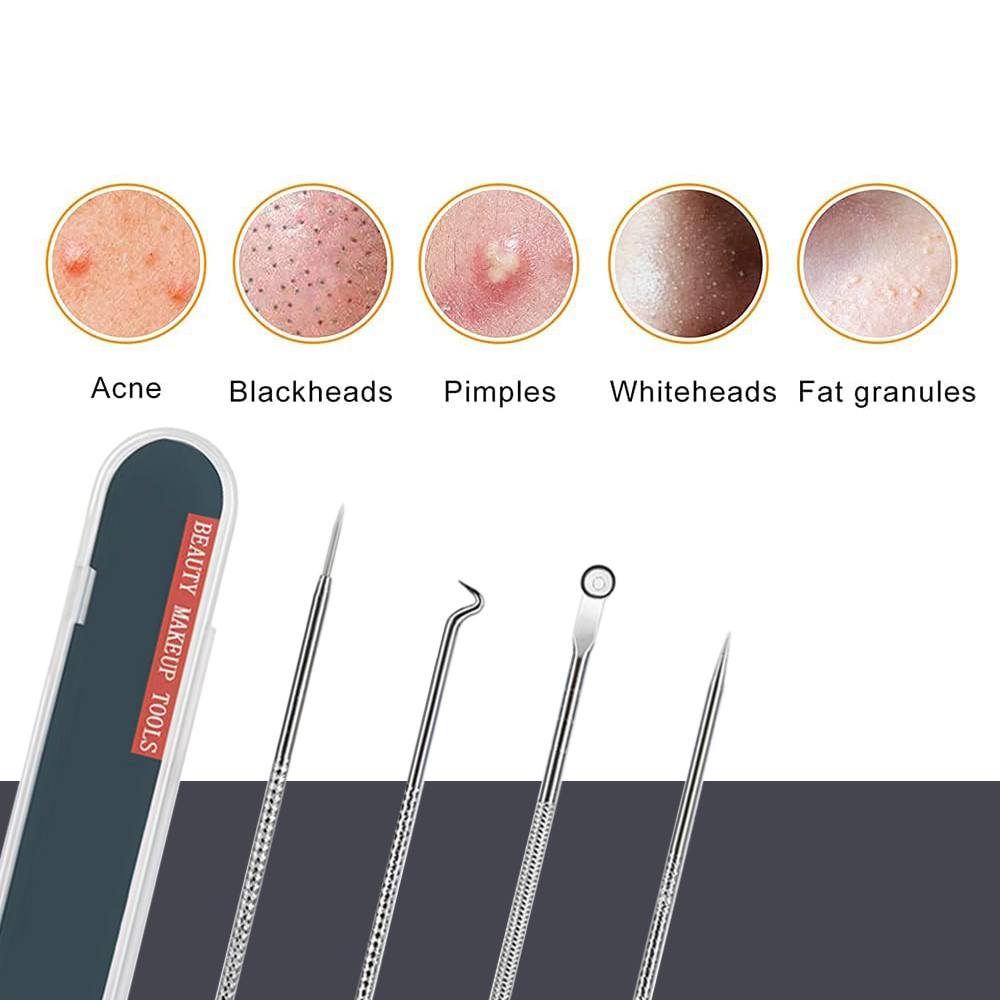 Pimple Popper Tool Kit Blackhe - Luxury Skincare Acne ulasan dan harga