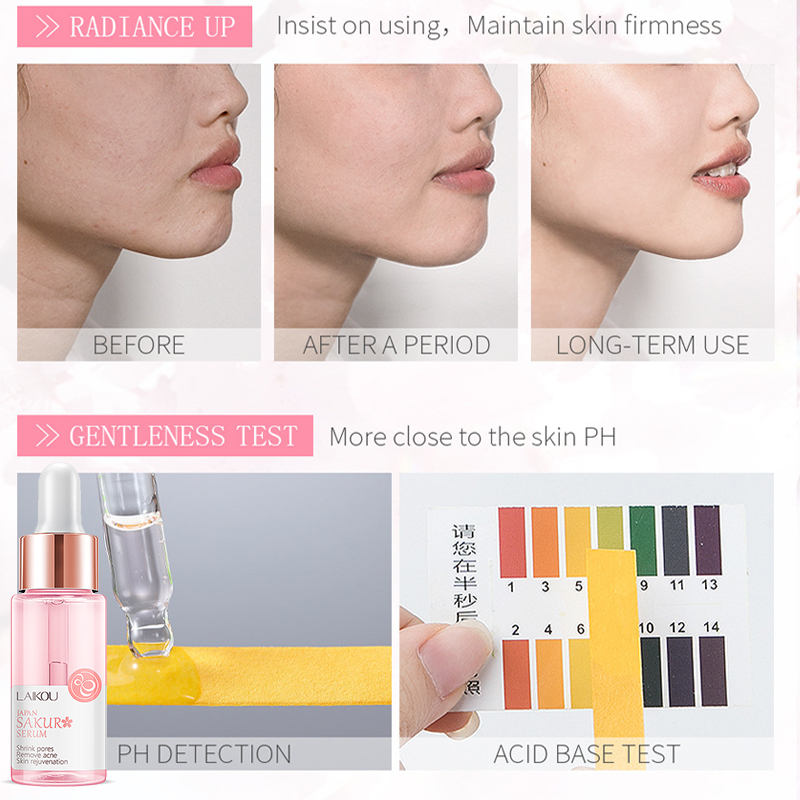 LAIKOU 17ML Japan Sakura Serum - Exosome Serum Ampoule ulasan dan harga