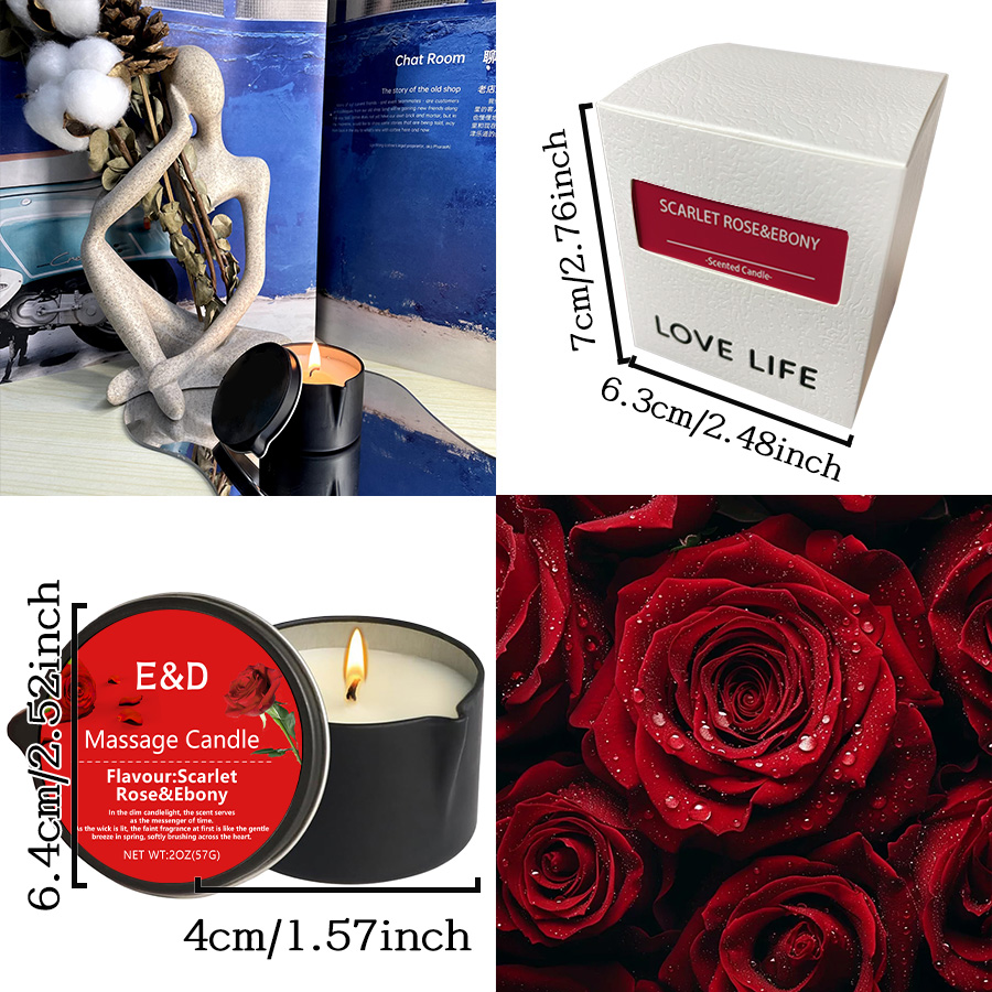 Massage Oil Candle, for Stress - Luxury Skincare Oil ulasan dan harga