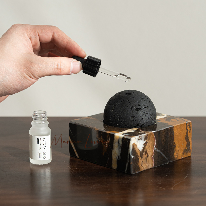 Black Lava Rock Stone Diffuser - Luxury Skincare Oil ulasan dan harga