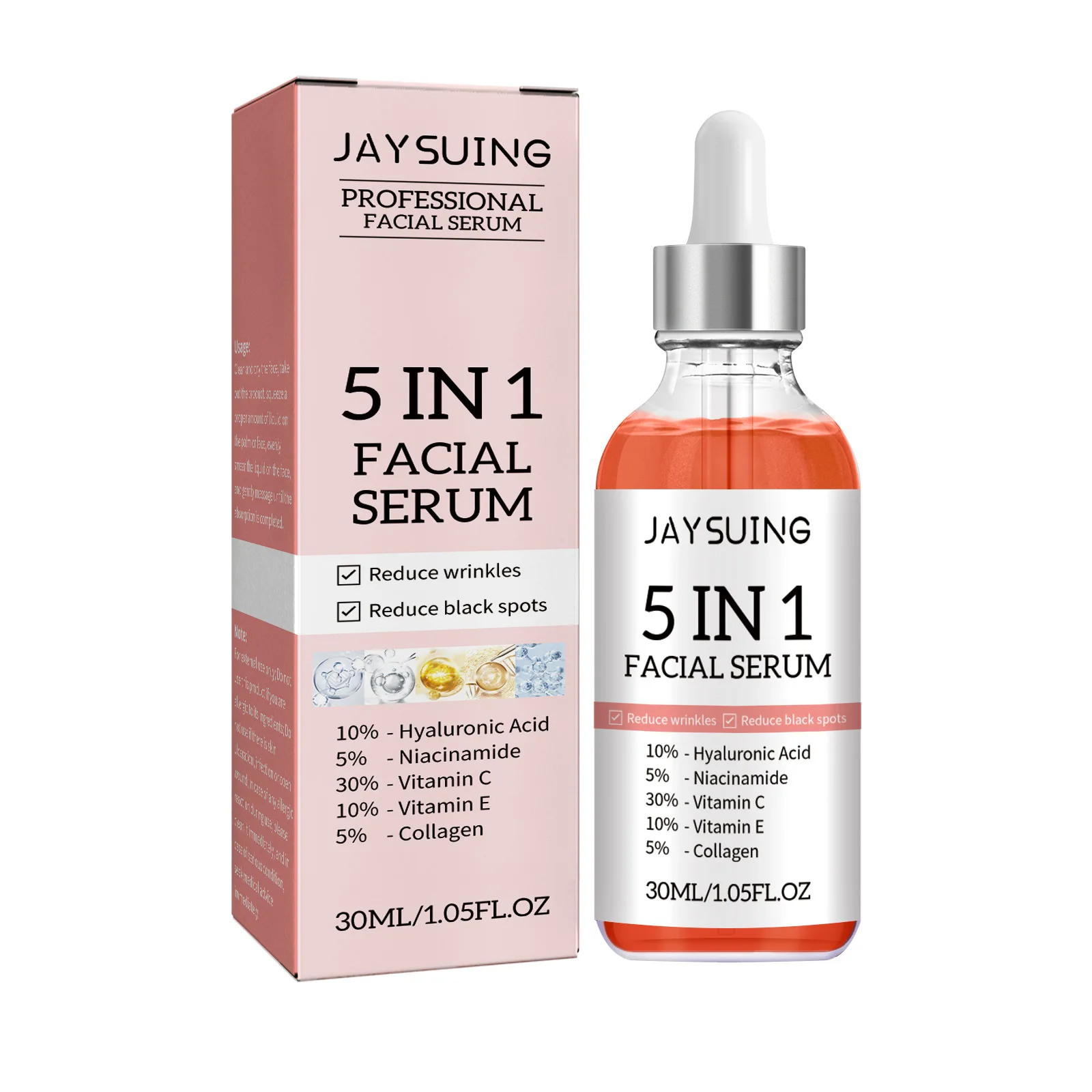 5 In 1 Moisturizing Facial Ser - Exosome Serum Ampoule ulasan dan harga