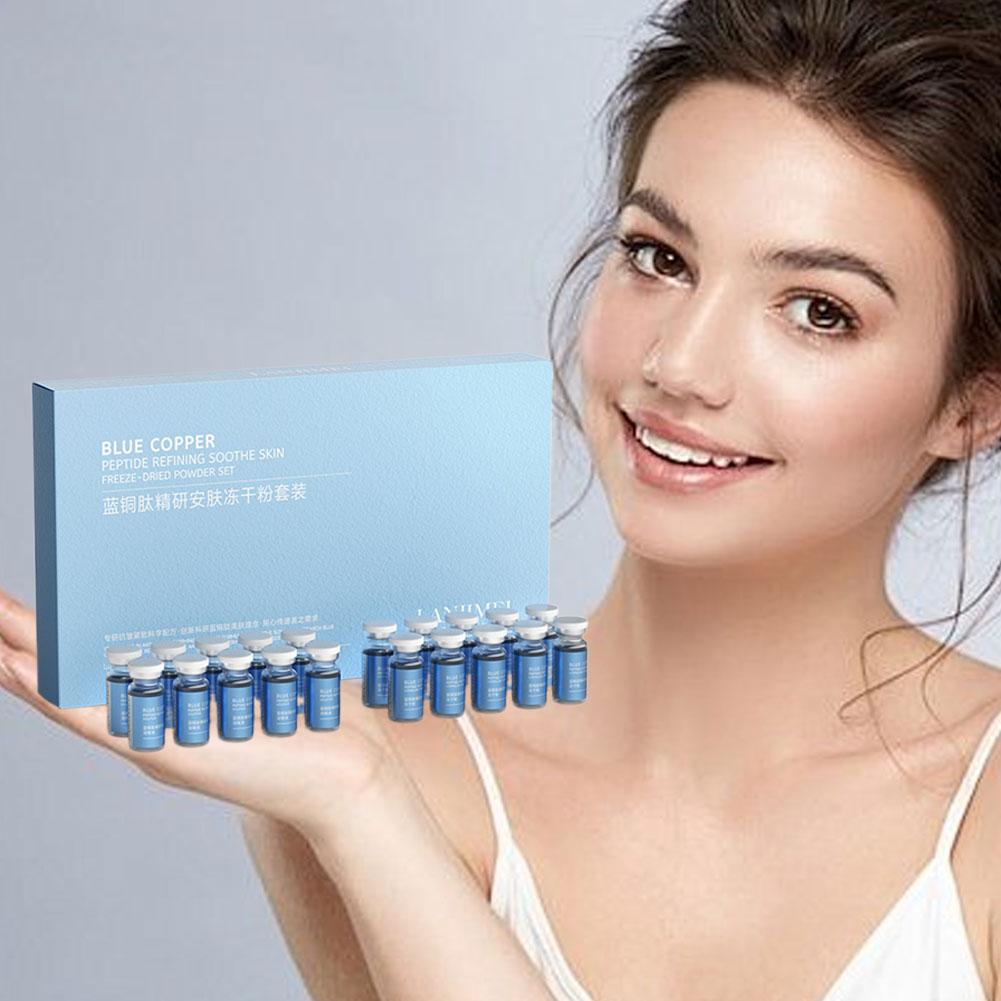 1/2BOX Blue Copper Peptide Fre - Oligopeptide Wrinkle ulasan dan harga