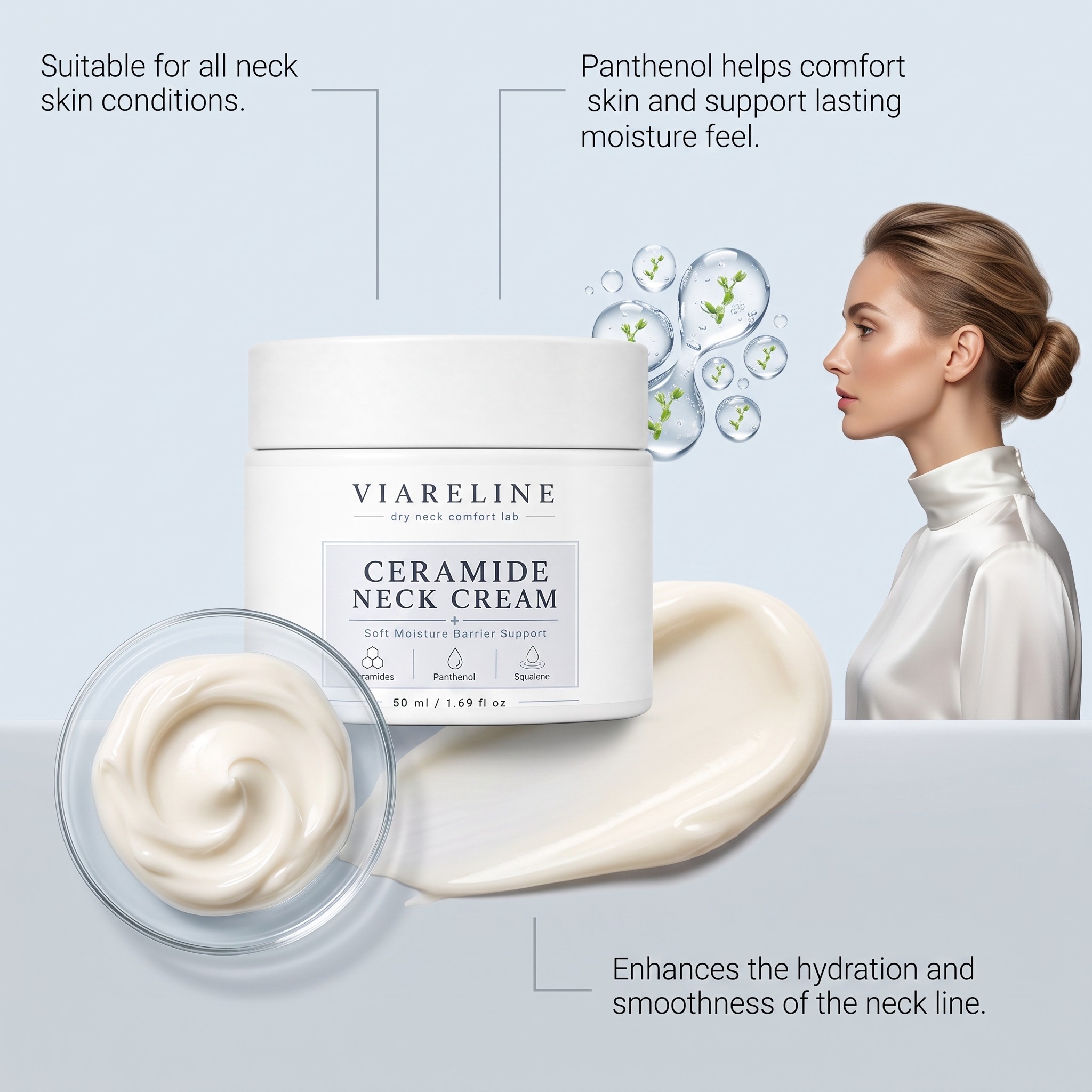 Ceramide Neck Cream For Sensit - Ceramide Complex Cream ulasan dan harga