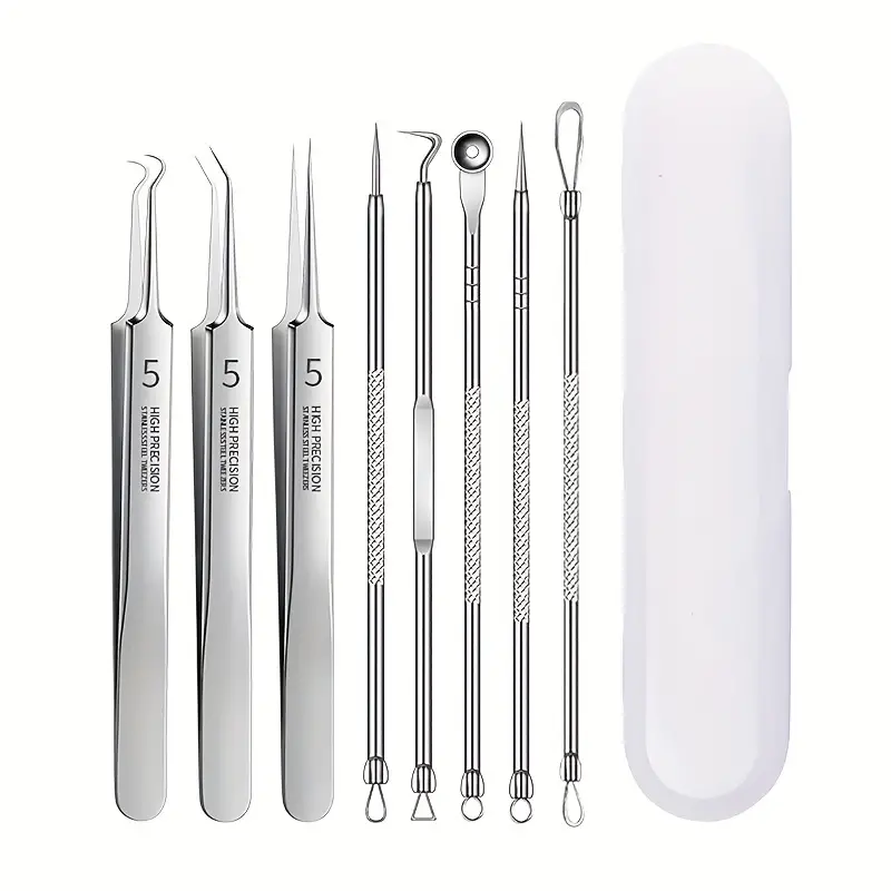 3-8Pcs Acne Needle Tool Set Pi - Luxury Skincare Acne ulasan dan harga