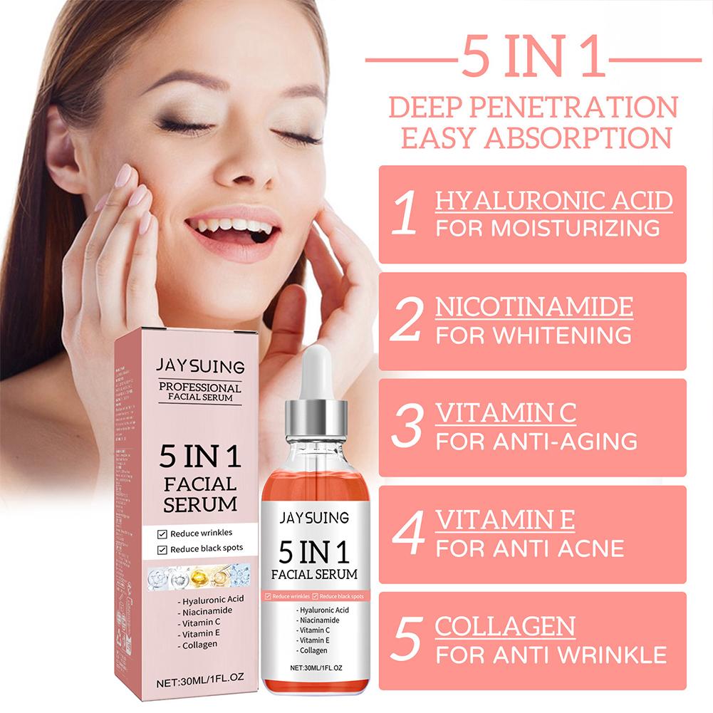 5-in-1 Vitamin C & Hyaluronic  - Exosome Serum Ampoule ulasan dan harga