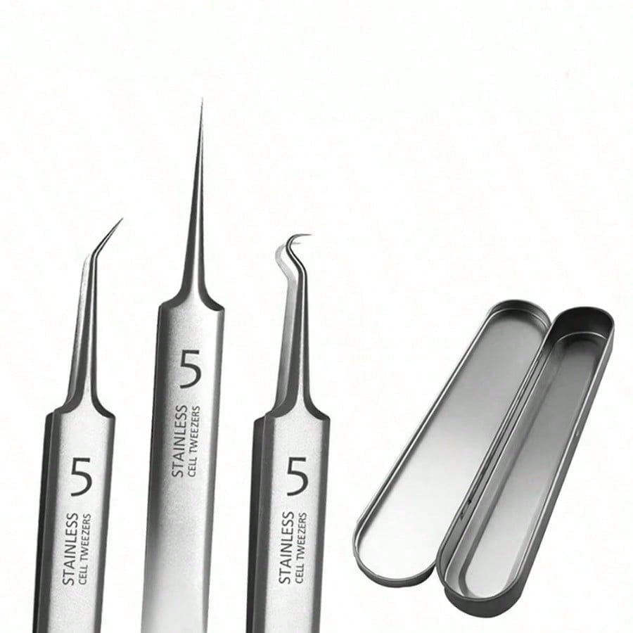 3/8PCS Stainless Steel Blackhe - Luxury Skincare Acne ulasan dan harga