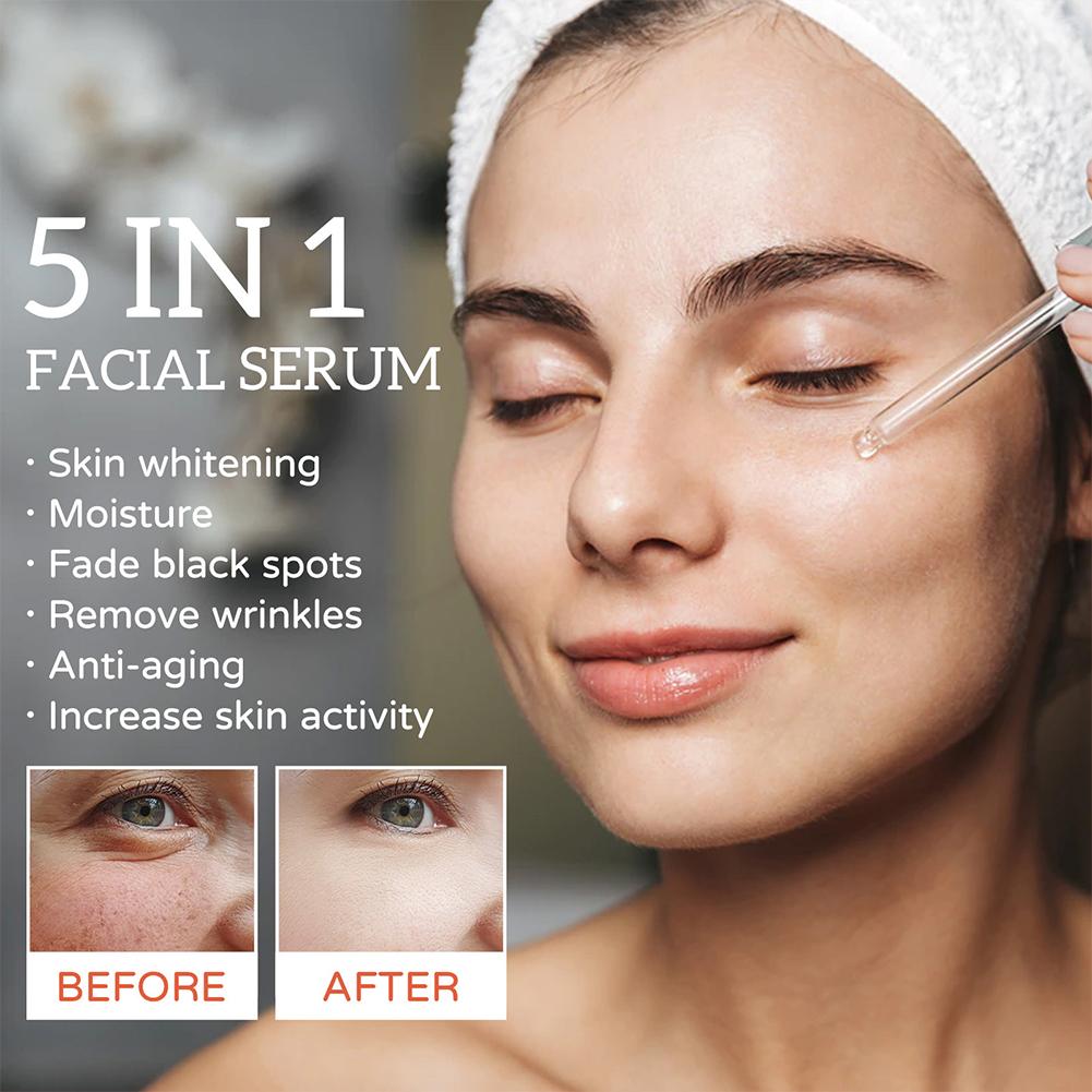 30ml Face Serum 5 In 1 Moistur - Exosome Serum Ampoule ulasan dan harga
