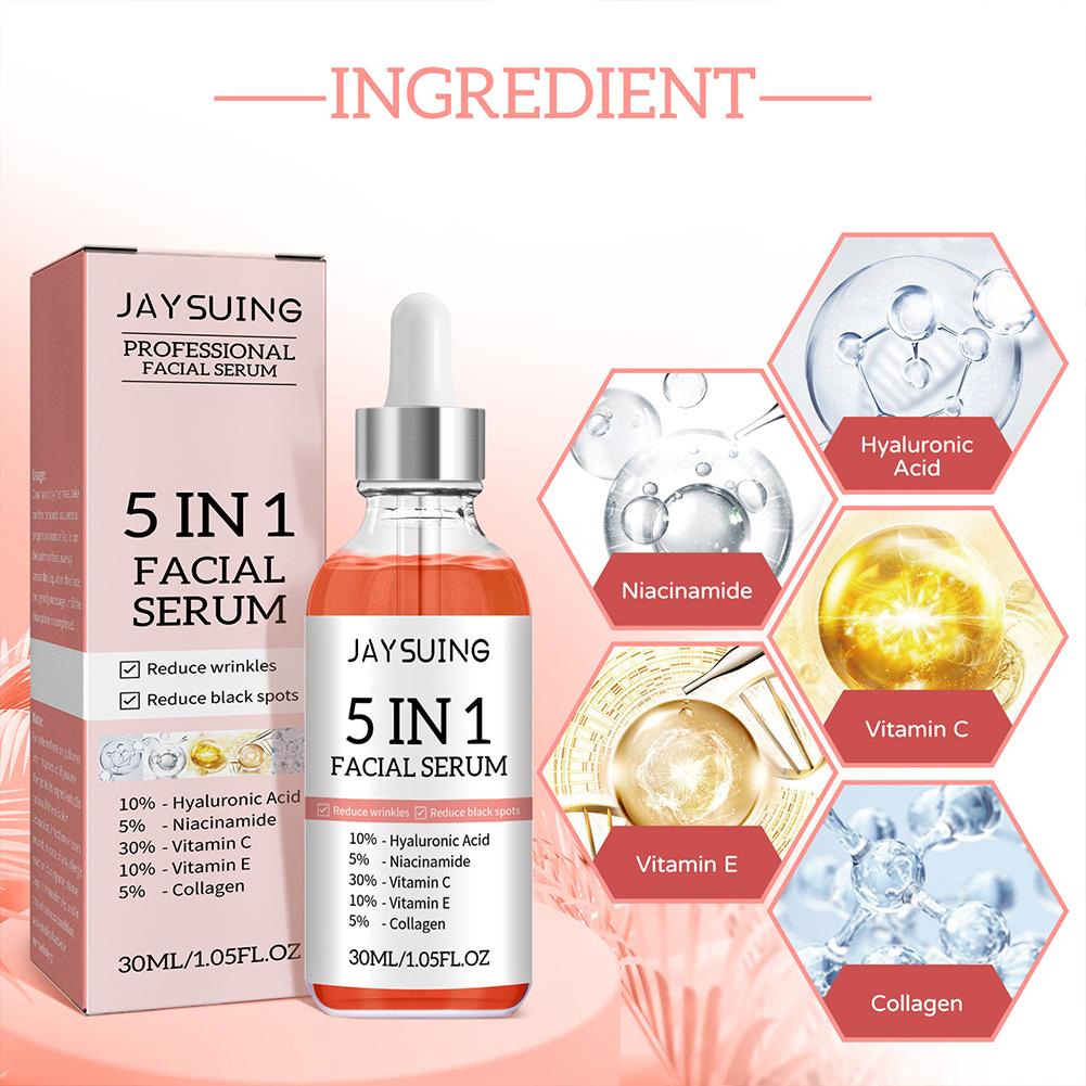 30ml Face Serum 5 In 1 Moistur - Exosome Serum Ampoule ulasan dan harga
