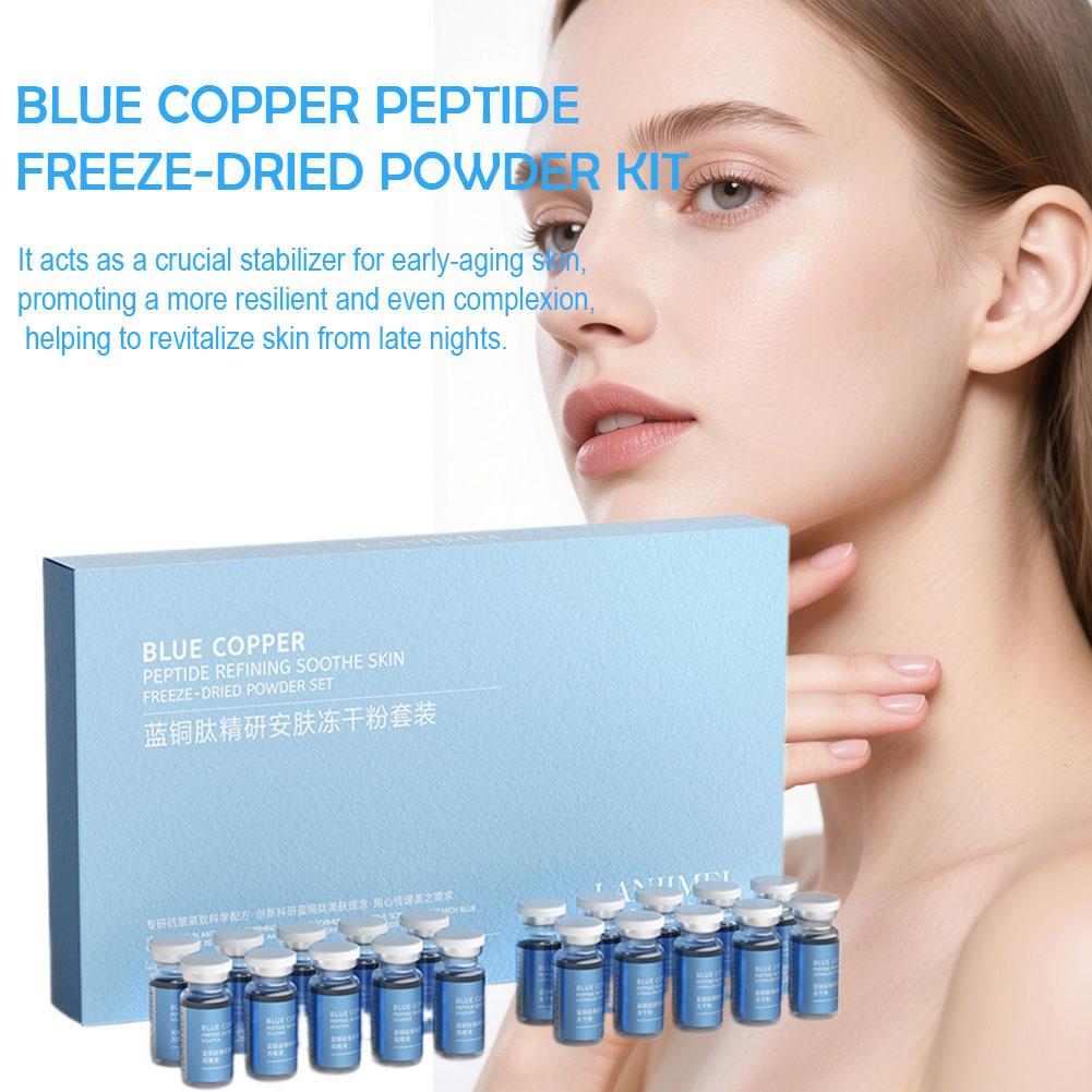 30mg Blue Copper Peptide Freez - Oligopeptide Wrinkle ulasan dan harga