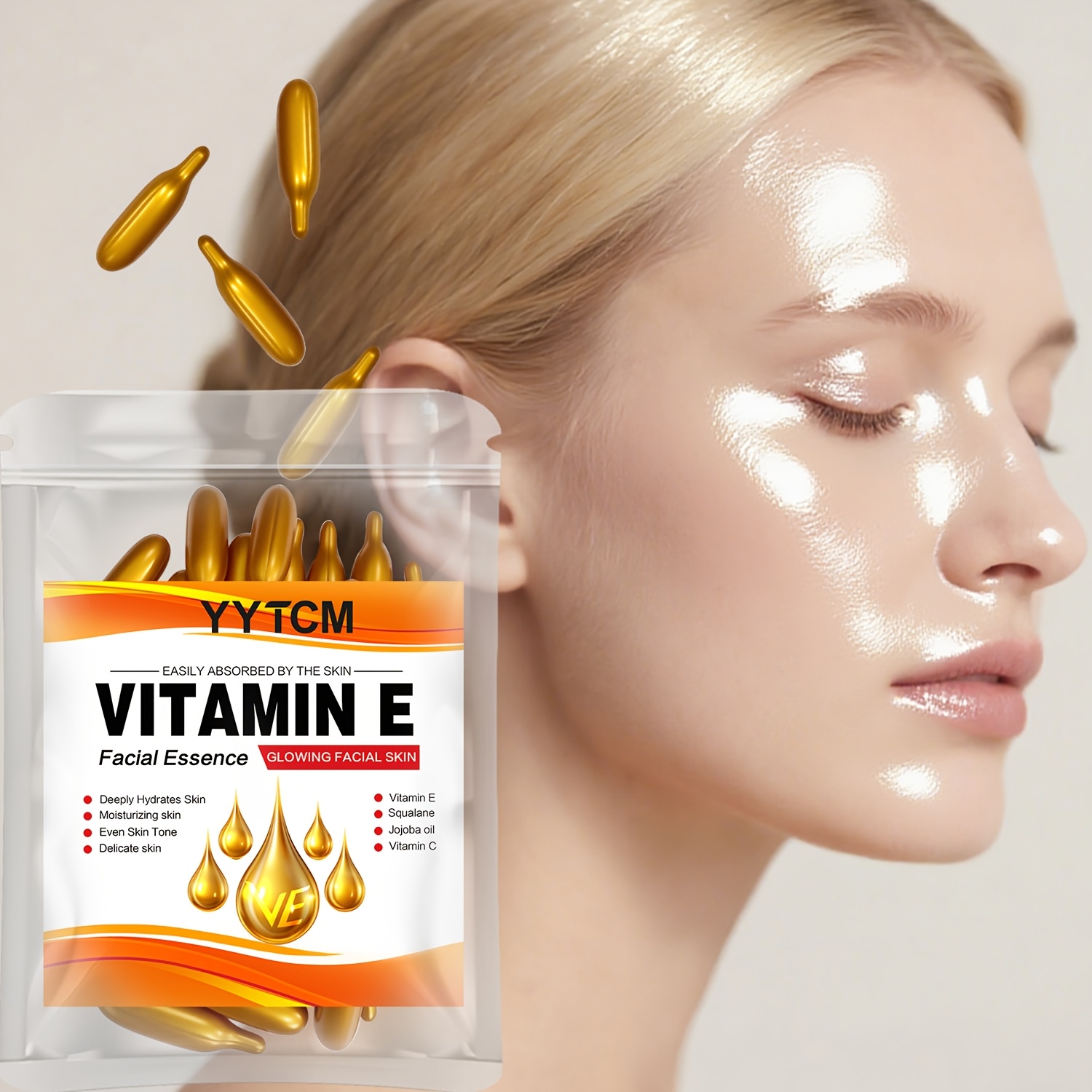Vitamin E Deep Moisturizing Ca - Exosome Serum Ampoule ulasan dan harga