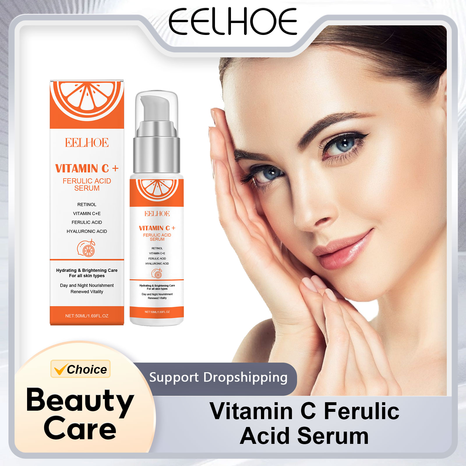 EELHOE Vitamin C E Ferulic Aci - Exosome Serum Ampoule ulasan dan harga