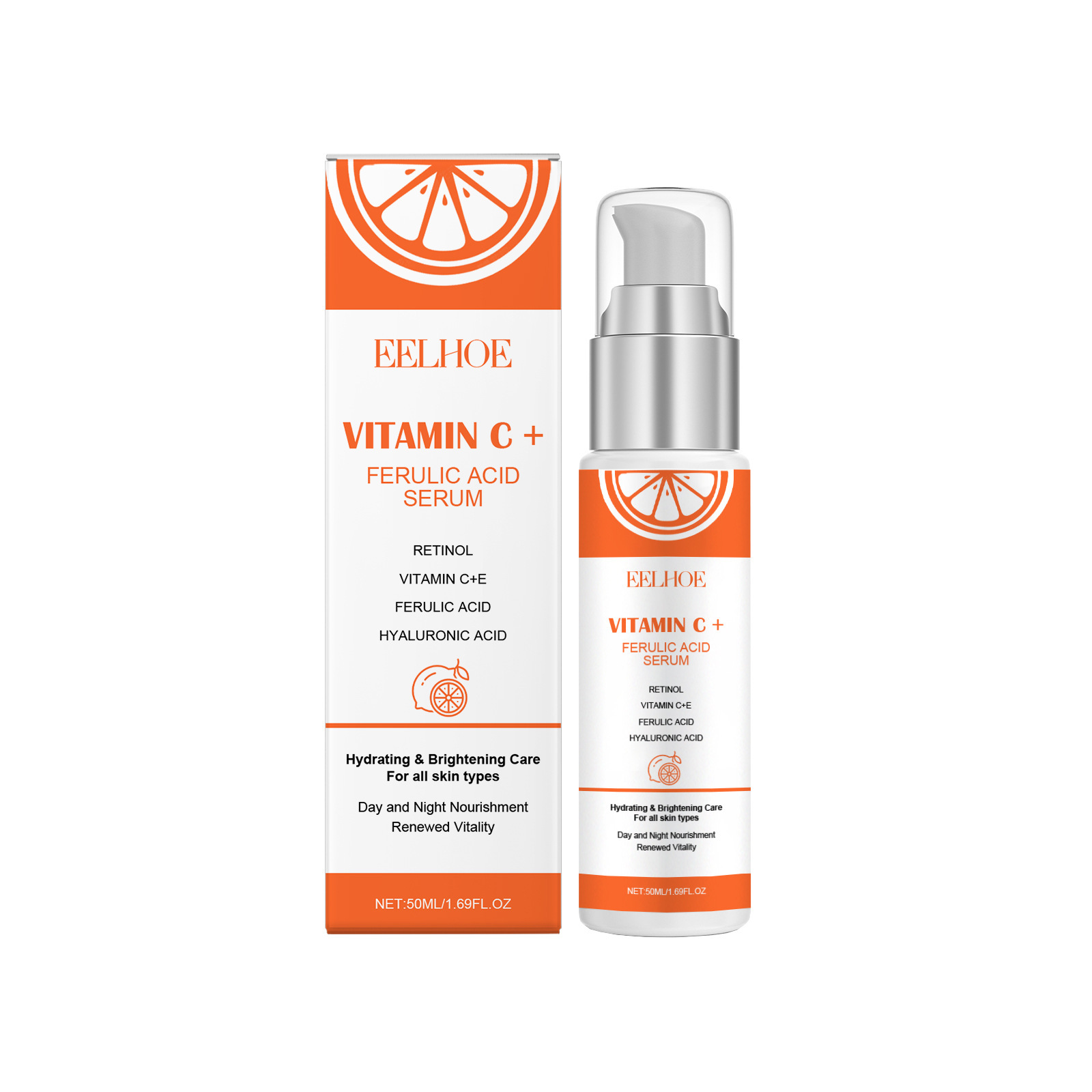 EELHOE Vitamin C E Ferulic Aci - Exosome Serum Ampoule ulasan dan harga