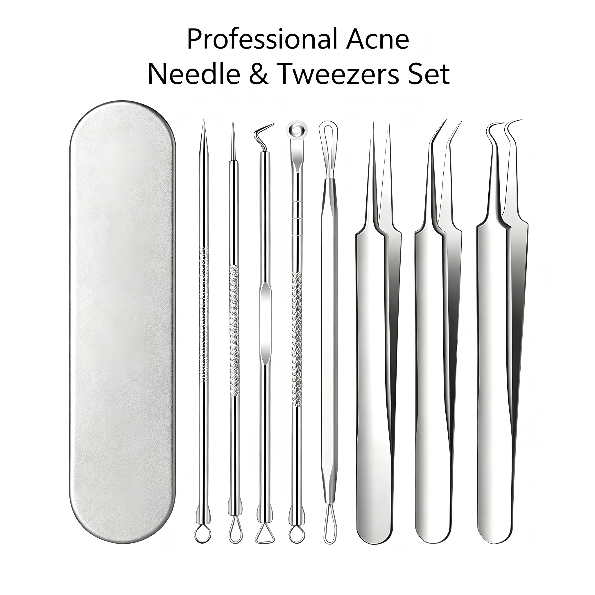 8Pcs Professional Acne Needle  - Luxury Skincare Acne ulasan dan harga